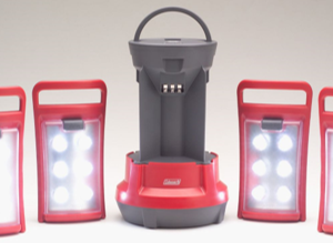 LÁMPARA LED QUAD 4 PANELES 8D