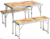 MESA COLEMAN PACK-AWAY 4 PUESTO